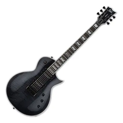 ESP LTD EC-1000-ET-FM SeeThru Black Elektromos gitár