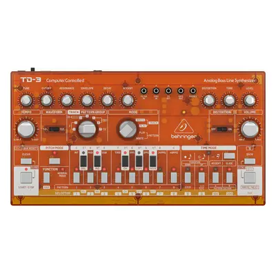 Behringer TD-3 Szintetizátor Transparent Orange