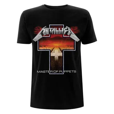 Metallica Ing Master of Puppets Cross Unisex Black