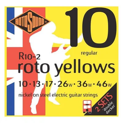 Rotosound R10-2 2-Pack Elektromos gitárhúrok