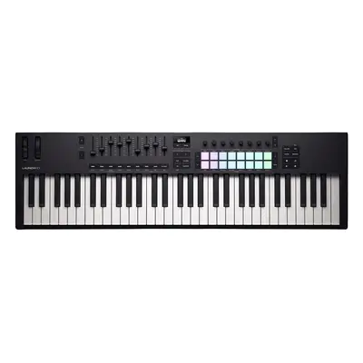 Novation Launchkey MK4 MIDI mesterbillentyűzet Black