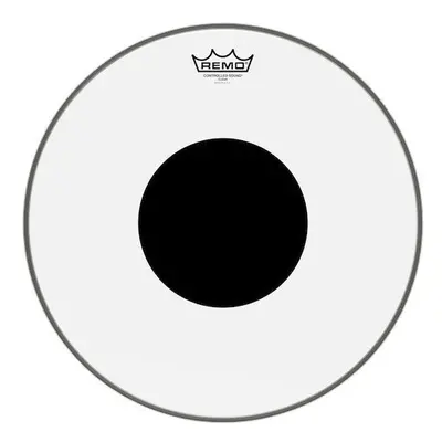 Remo CS-0316-10 Controlled Sound Clear Black Dot 16" Dobbőr