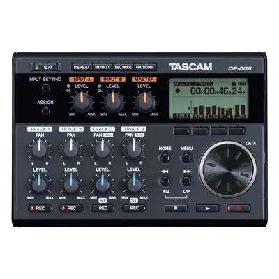 Tascam DP-006 Többsávos kompakt stúdió