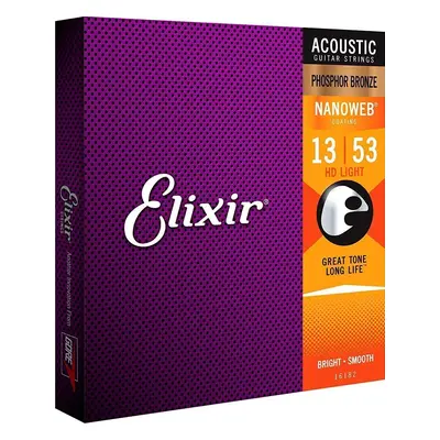 Elixir Nanoweb Akusztikus gitárhúrok