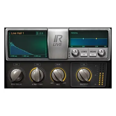 Waves IR-Live Convolution Reverb (Digitális termék)