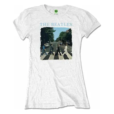 The Beatles Ing Abbey Road & Logo Womens White