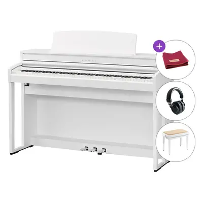 Kawai CA401W SET Digitális zongora Premium Satin White