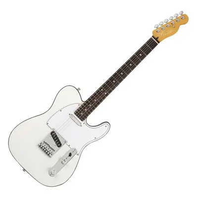 Fender American Ultra Telecaster RW Arctic Pearl Elektromos gitár