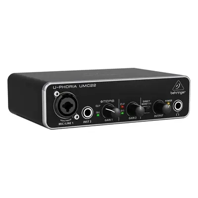 Behringer UMC22 U-Phoria USB Audio interfész