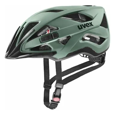 UVEX Active CC Moss Green/Black Kerékpár sisak