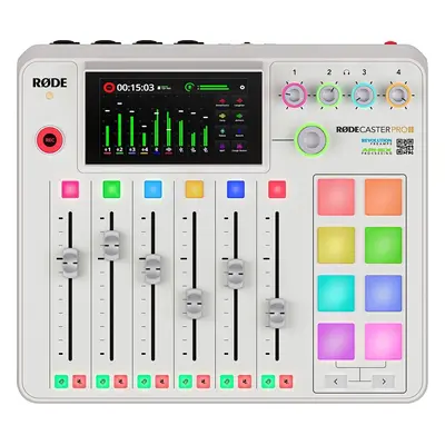 Rode RODECaster Pro II WH White Podcast keverő