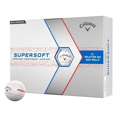 Callaway Supersoft Red Splatter Golflabda