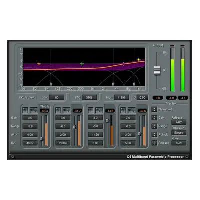 Waves C4 Multiband Compressor (Digitális termék)