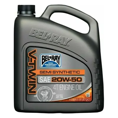 Bel-Ray V-Twin Semi-Synthetic 20W-50 4L Motorolaj