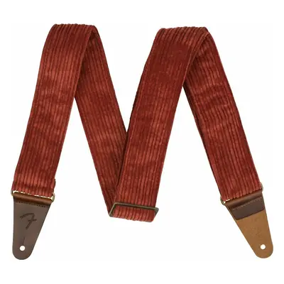 Fender Corduroy Strap Textil gitár heveder Antique Cherry