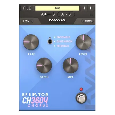 KUASSA Efektor CH3604 Chorus (Digitális termék)