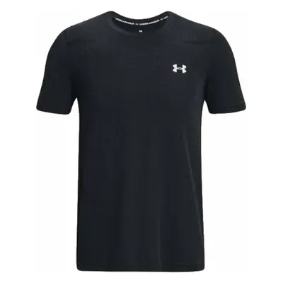 Under Armour Men's UA Seamless Grid Black/Mod Gray Fitness póló