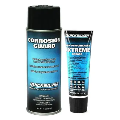 Quicksilver Corrosion Guard + Extreme SET Hajó kenőzsír, csónakmotor öblítő