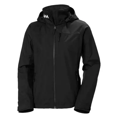 Helly Hansen Kabát Women’s Crew Hooded Midlayer Sailing Jacket 2.0 Black