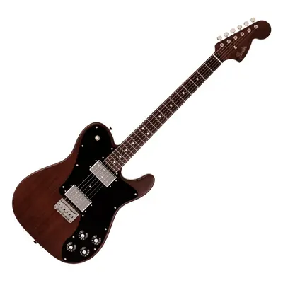 Fender MIJ Telecaster Deluxe Mahogany RW Mahogany Stain Elektromos gitár