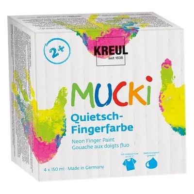 Kreul Ujjfesték készlet Squeaky Colors x ml