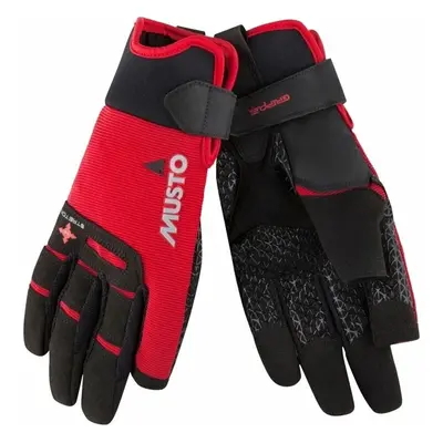 Musto Performance Long Finger True Red Vitorlás kesztyű