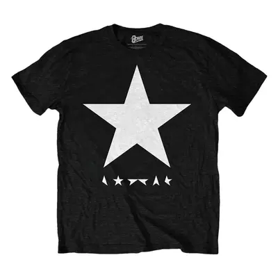 David Bowie Ing Blackstar (White Star on Black) Unisex Black