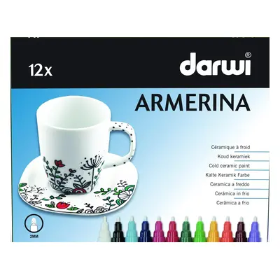 Darwi Cold Ceramic Paint Marker Set Kerámia jelölőkészlet x ml