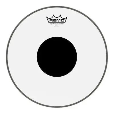 Remo CS-0312-10 Controlled Sound Clear Black Dot 12" Dobbőr