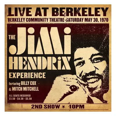 The Jimi Hendrix Experience Live At Berkeley (2 LP)