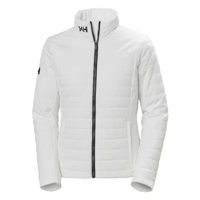 Helly Hansen Kabát Women's Crew Insulated Sailing Jacket 2.0 White