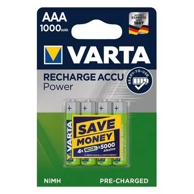 Varta HR03 Recharge Accu Power AAA Elem