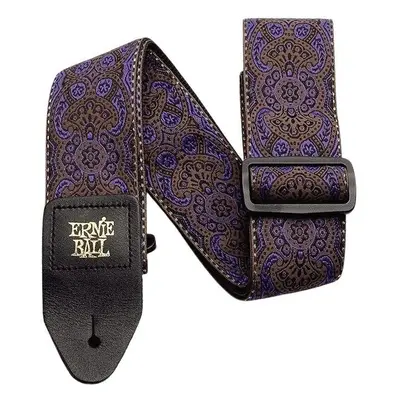 Ernie Ball Classic Jacquard Textil gitár heveder Purple Paisley