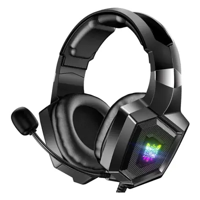 Onikuma K8 RGB Wired Gaming Headset Fekete PC headset