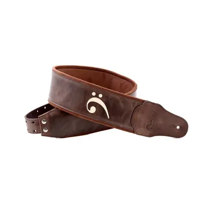 RightOnStraps Bassman Gitárszíj Fakey Brown