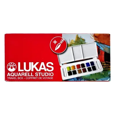 Lukas Aquarell Studio Travel Box Akvarell festékek halmaza db