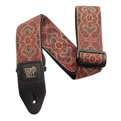 Ernie Ball Classic Jacquard Textil gitár heveder Crimson Paisley