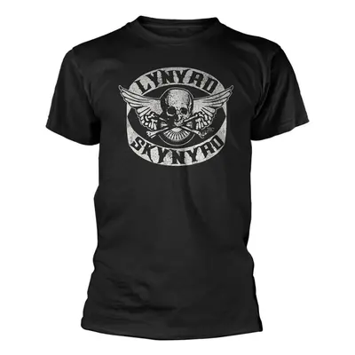 Lynyrd Skynyrd Ing Biker Patch Unisex Black