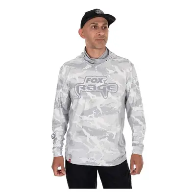 Fox Rage Horgászpóló UV Hooded Top Light Camo