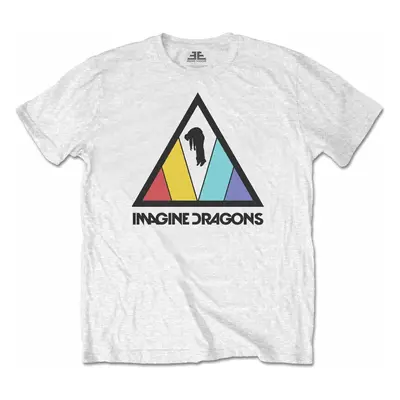 Imagine Dragons Ing Triangle Logo Unisex White