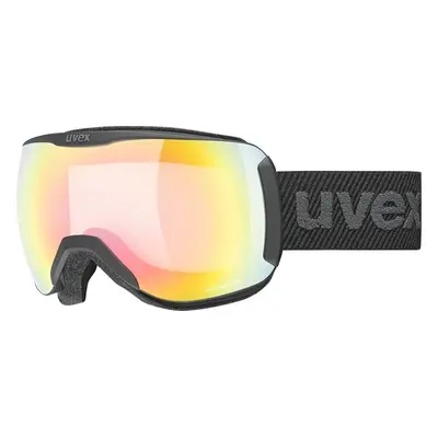 UVEX Downhill V Black Mat/Variomatic Mirror Rainbow Síszemüvegek