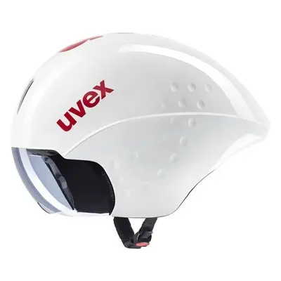 UVEX Race White/Red Kerékpár sisak