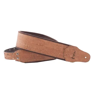 RightOnStraps B-Cork Gitárszíj Brown