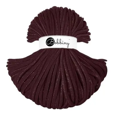 Bobbiny Jumbo mm m Golden Burgundy Zsinór