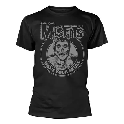 Misfits Ing Want Your Skull Unisex Black