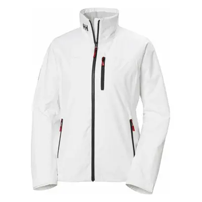 Helly Hansen Kabát Women’s Crew Midlayer Sailing Jacket 2.0 White