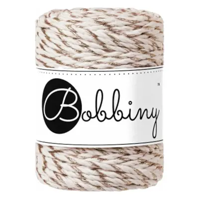 Bobbiny 3PLY Macrame Rope mm m Champagne Twist Zsinór