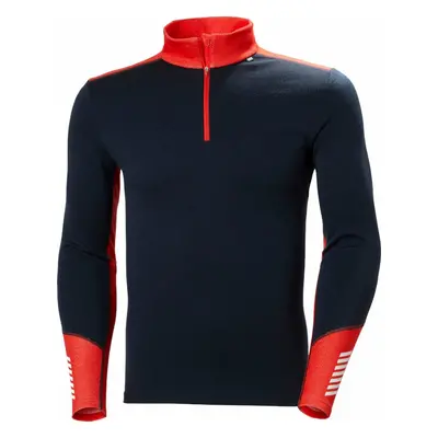 Helly Hansen Lifa Merino Midweight 1/2 Zip Navy Termikus fehérnemű