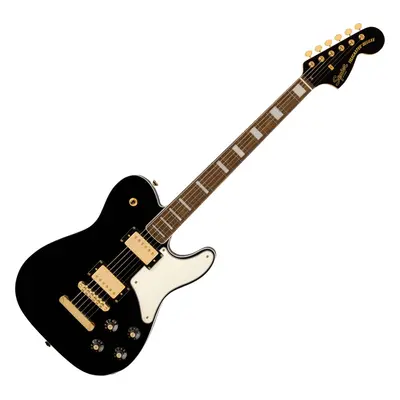 Fender Squier Paranormal Troublemaker Telecaster Deluxe LRL Black Elektromos gitár