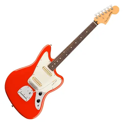 Fender Player II Series Jaguar RW Coral Red Elektromos gitár